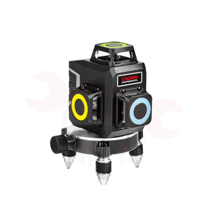 ميزان ليزر 360*3 اخضر 30 متر بالريموت كراون CT44088